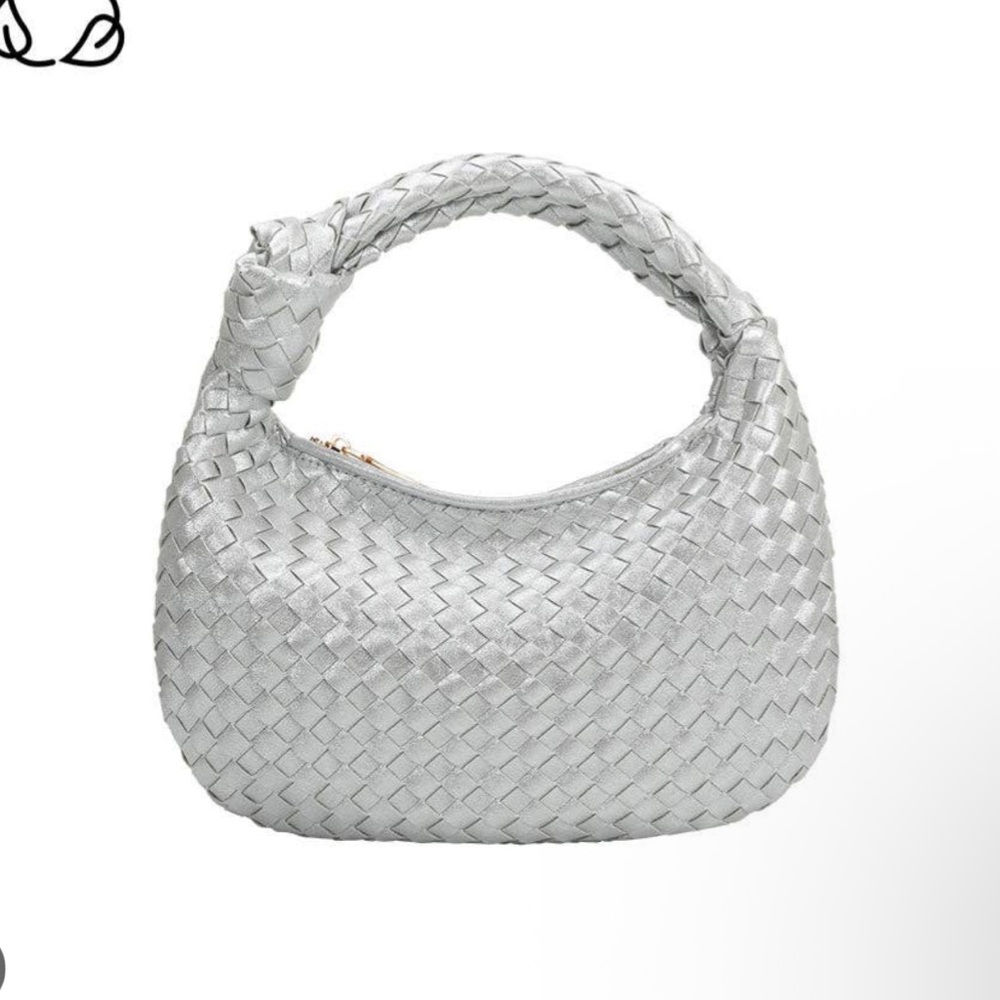Melie Bianco Silver Bag